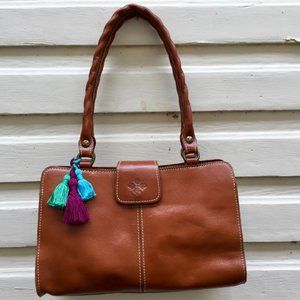 Patricia Nash leather shoulder bag